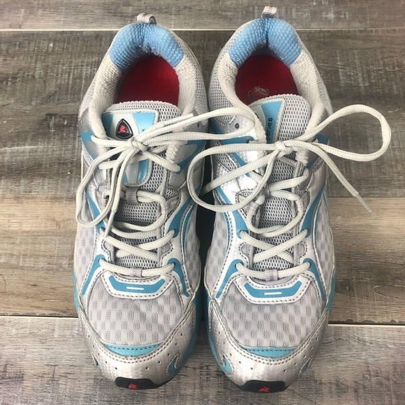 ECCO RXP 6030 Turquoise Silver Running Shoe EU 40 US 9.5 - Picture 5 of 11